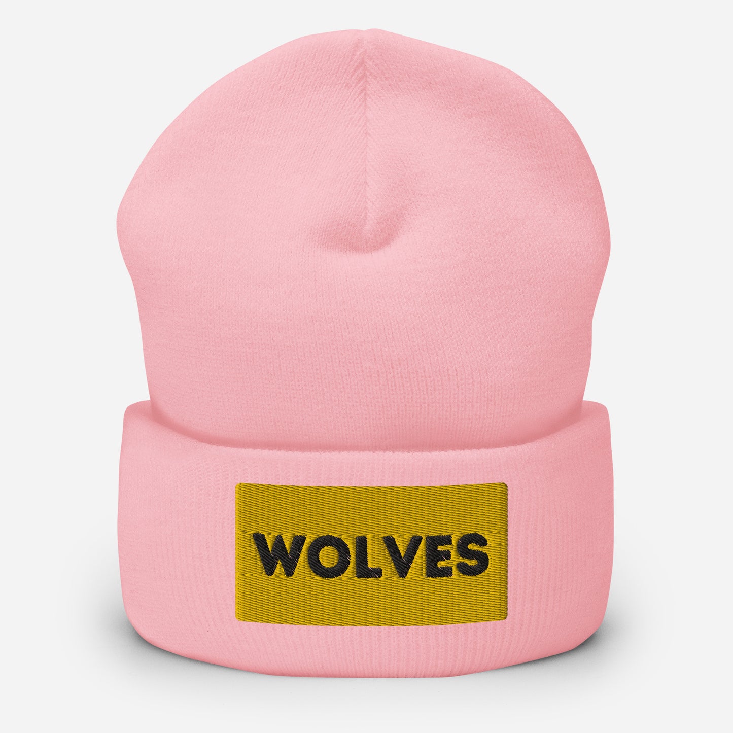 Wolves Cuffed Beanie Hat
