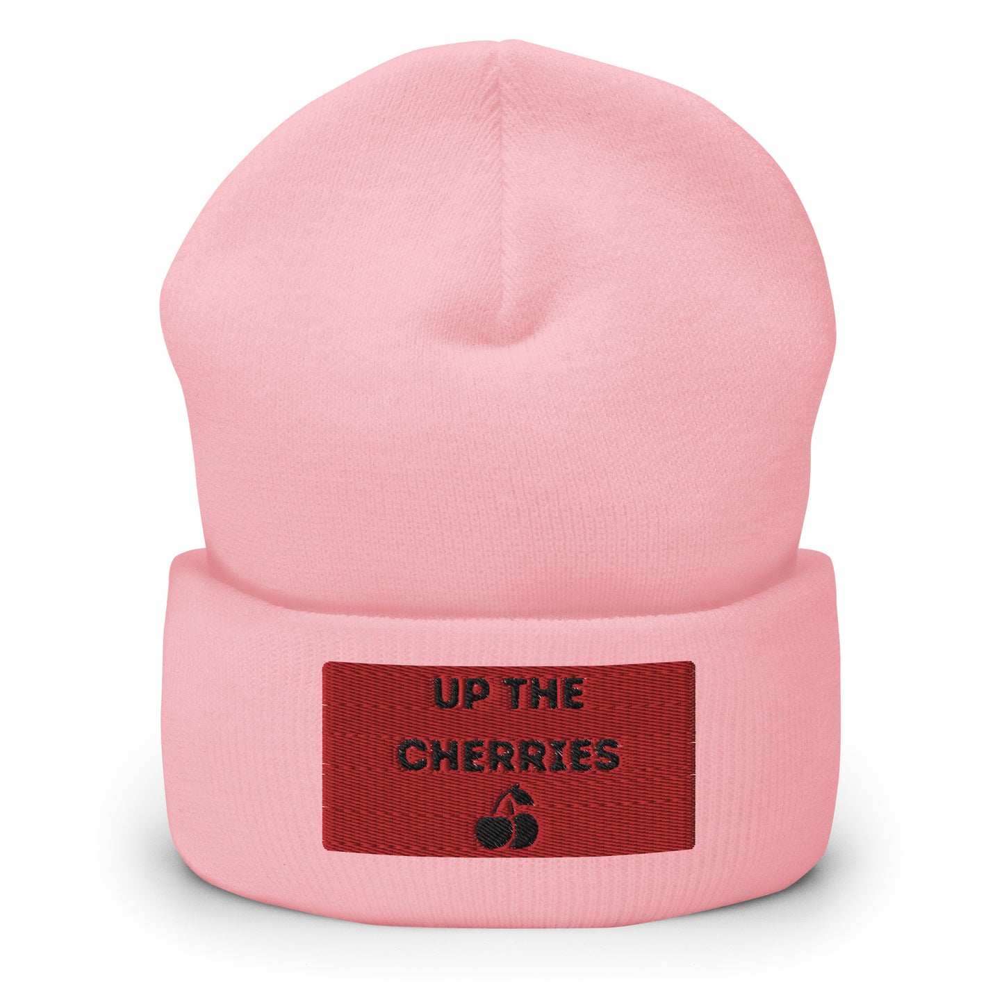 Up The Cherries Cuffed Beanie Hat