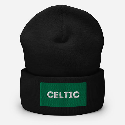 Celtic Cuffed Beanie Hat
