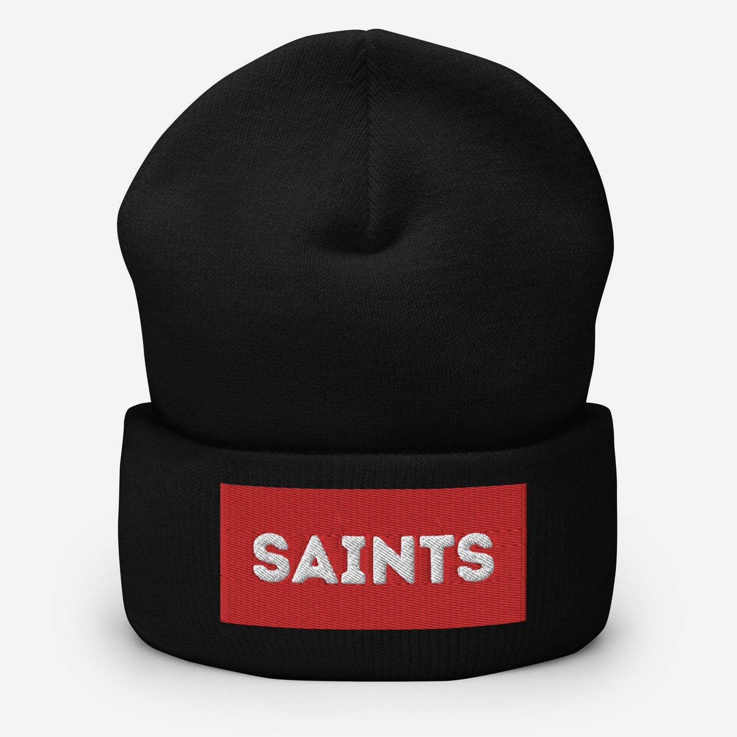 Saints Cuffed Beanie Hat