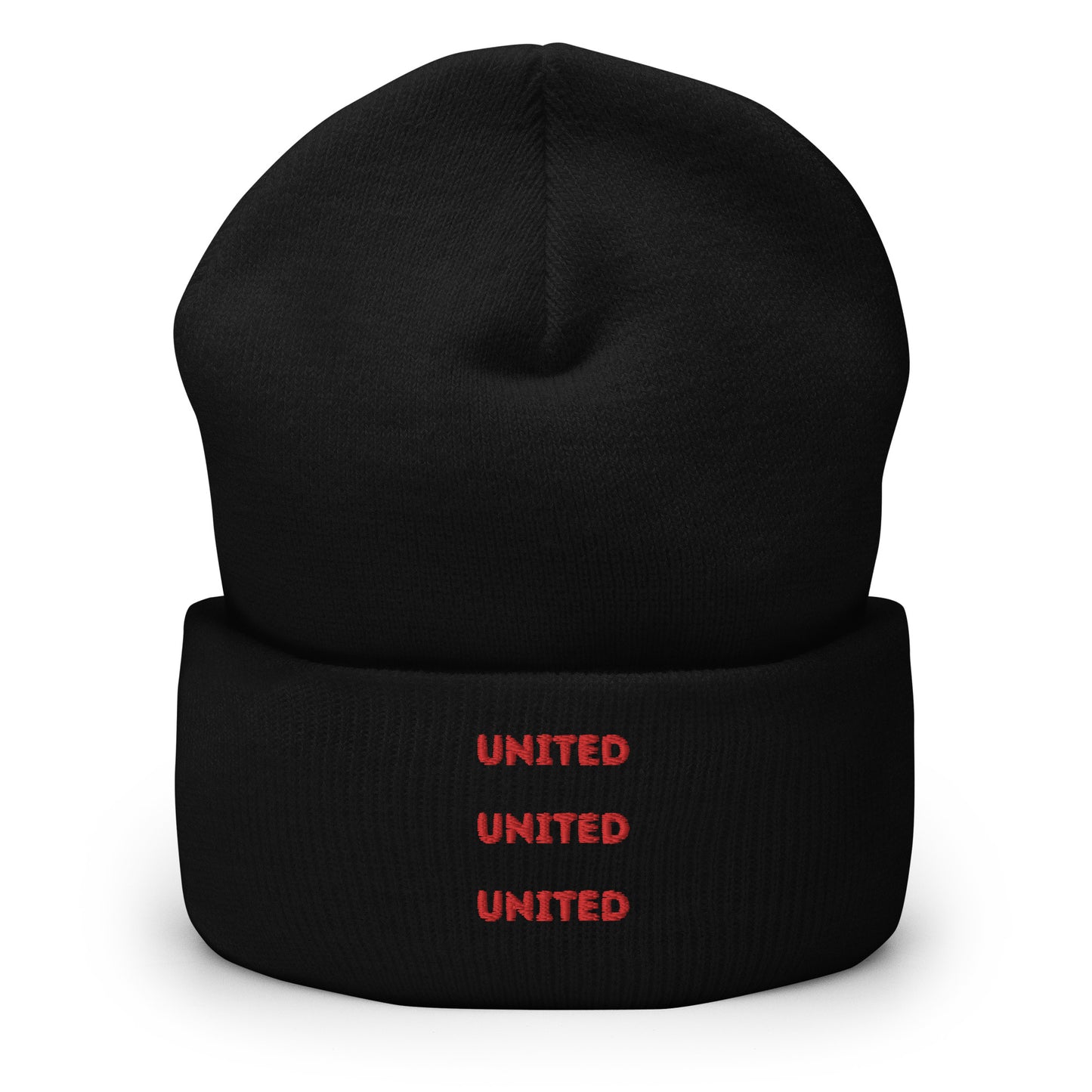 United United United Cuffed Beanie Hat
