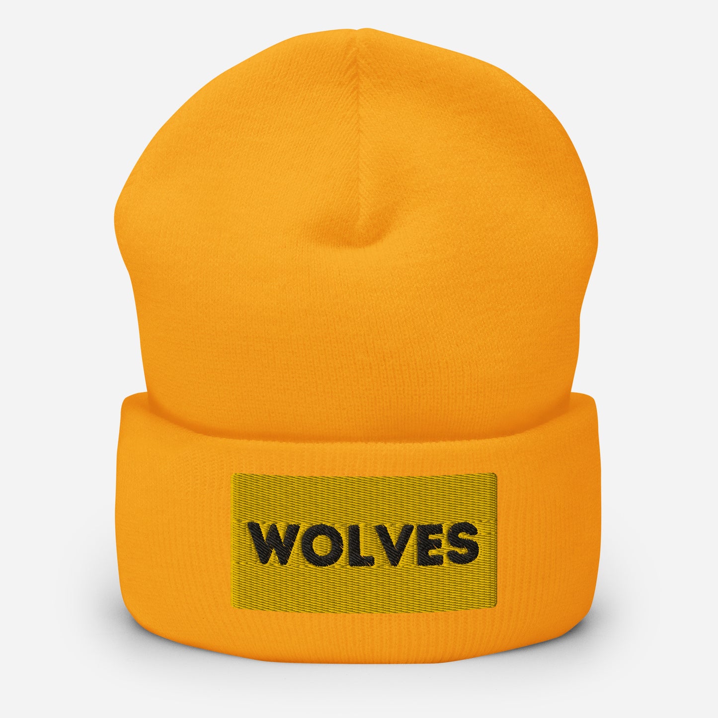 Wolves Cuffed Beanie Hat