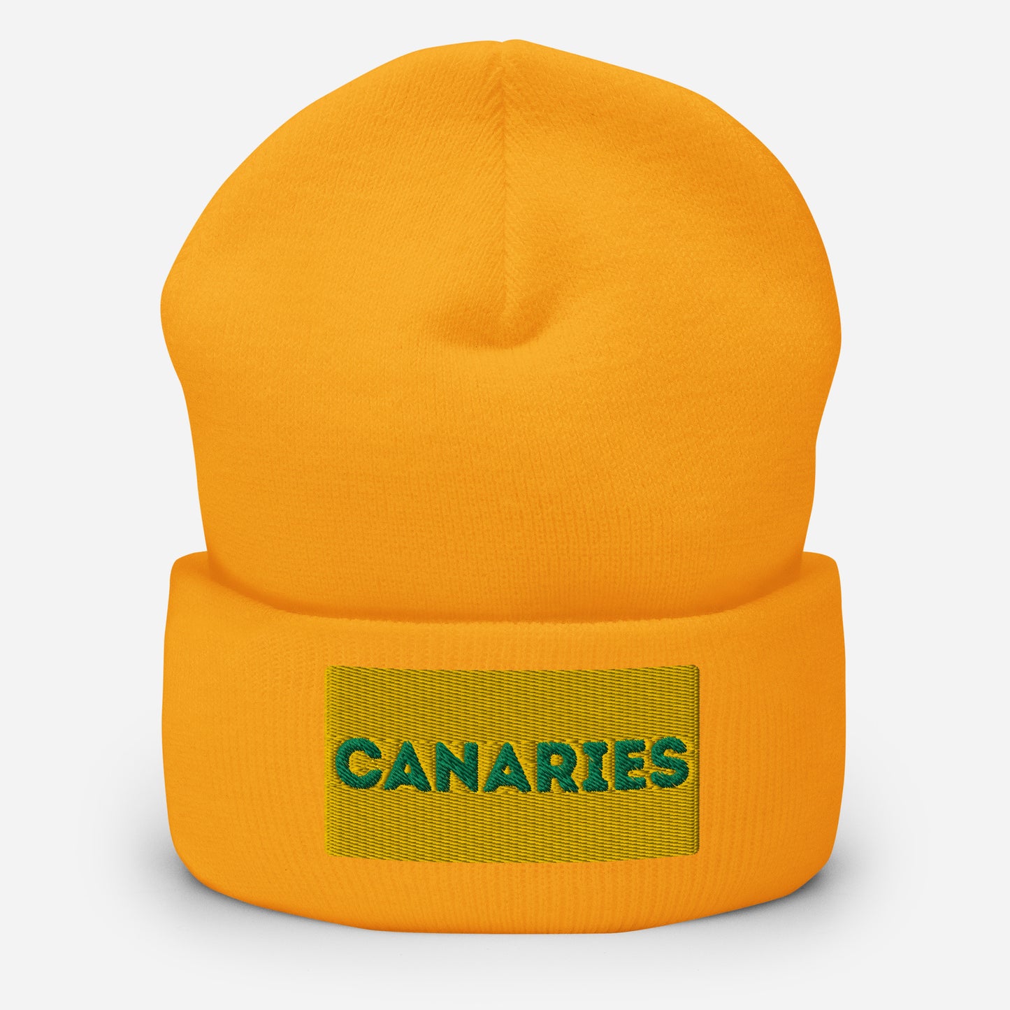 Canaries Cuffed Beanie Hat