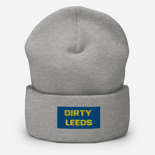Dirty Leeds Cuffed Beanie Hat