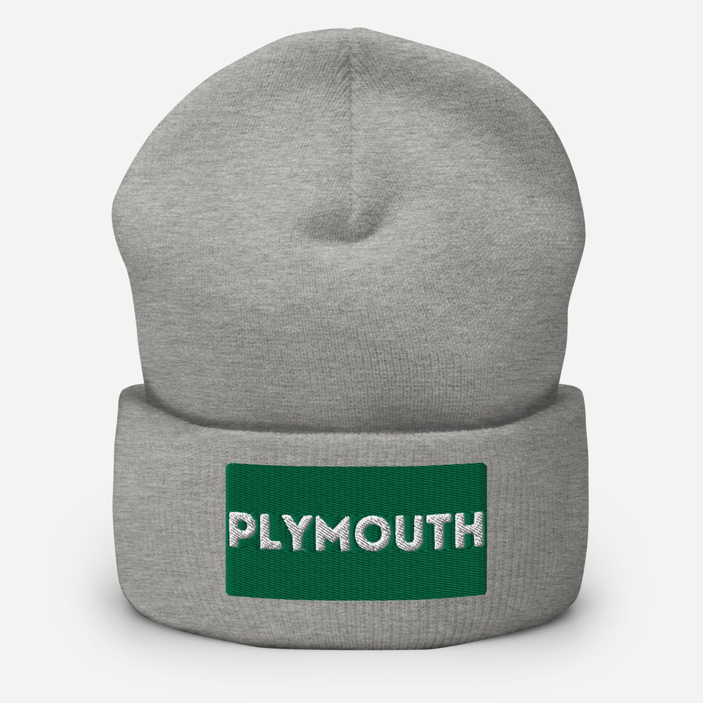 Plymouth Cuffed Beanie Hat