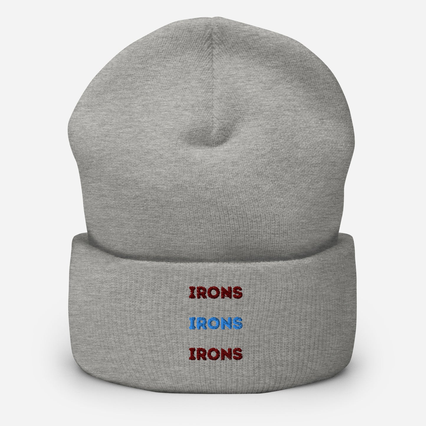 Irons Irons Irons Cuffed Beanie Hat