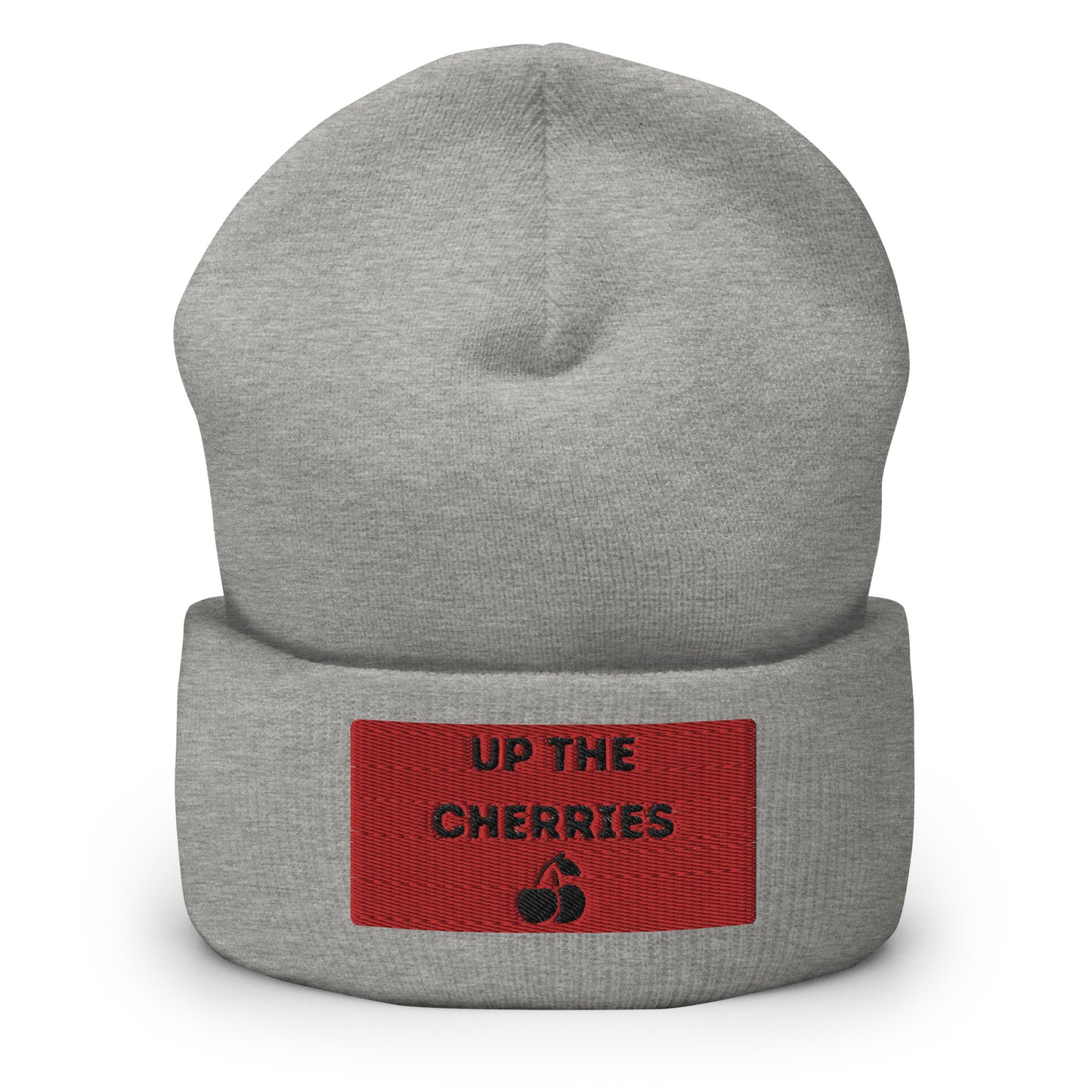Up The Cherries Cuffed Beanie Hat