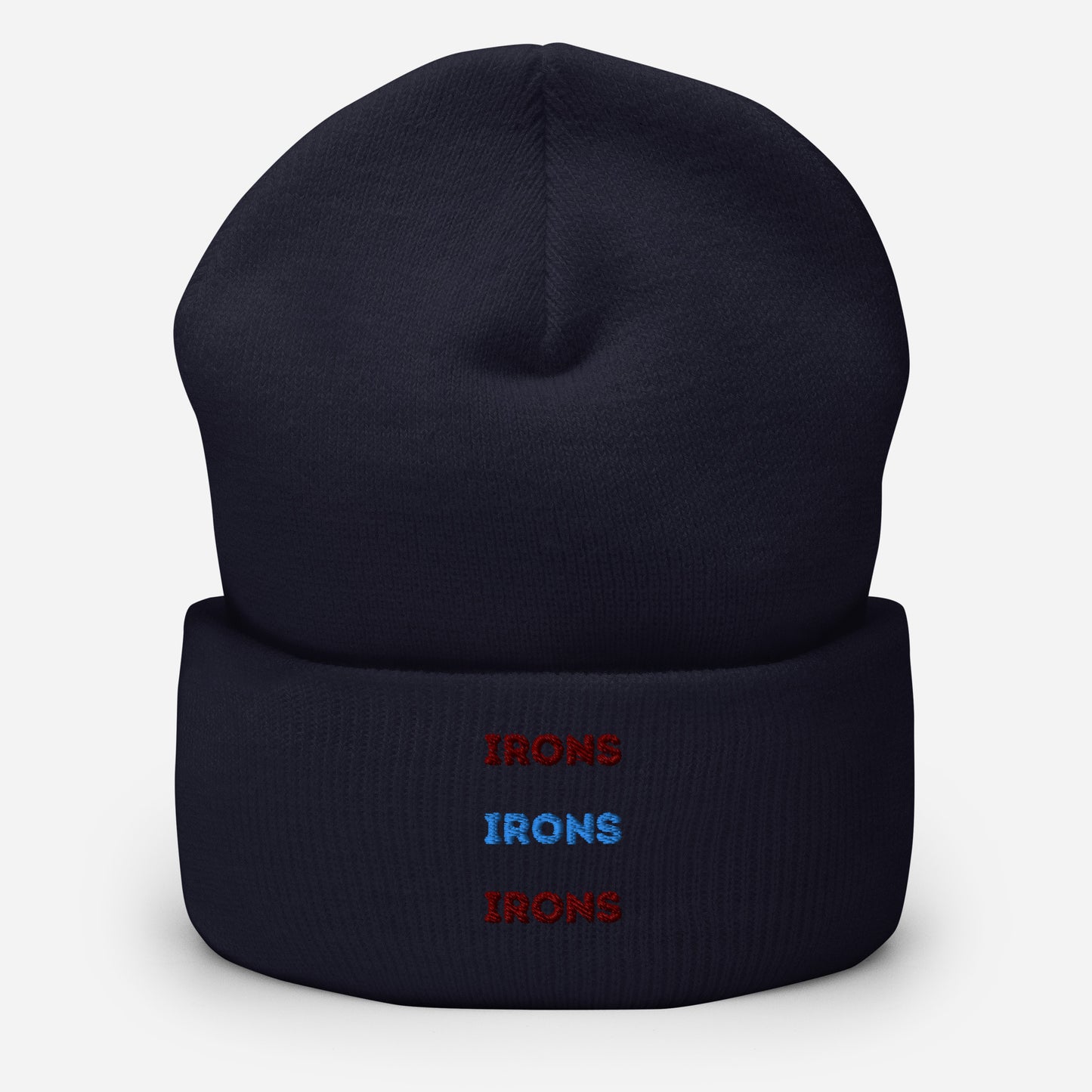 Irons Irons Irons Cuffed Beanie Hat