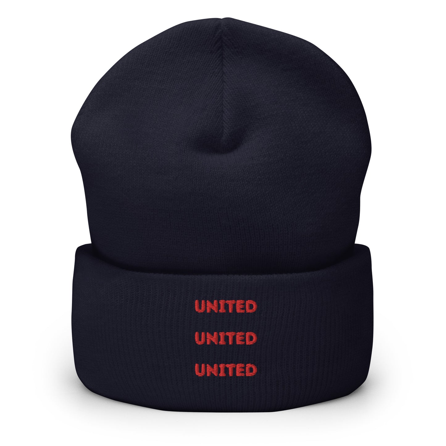 United United United Cuffed Beanie Hat