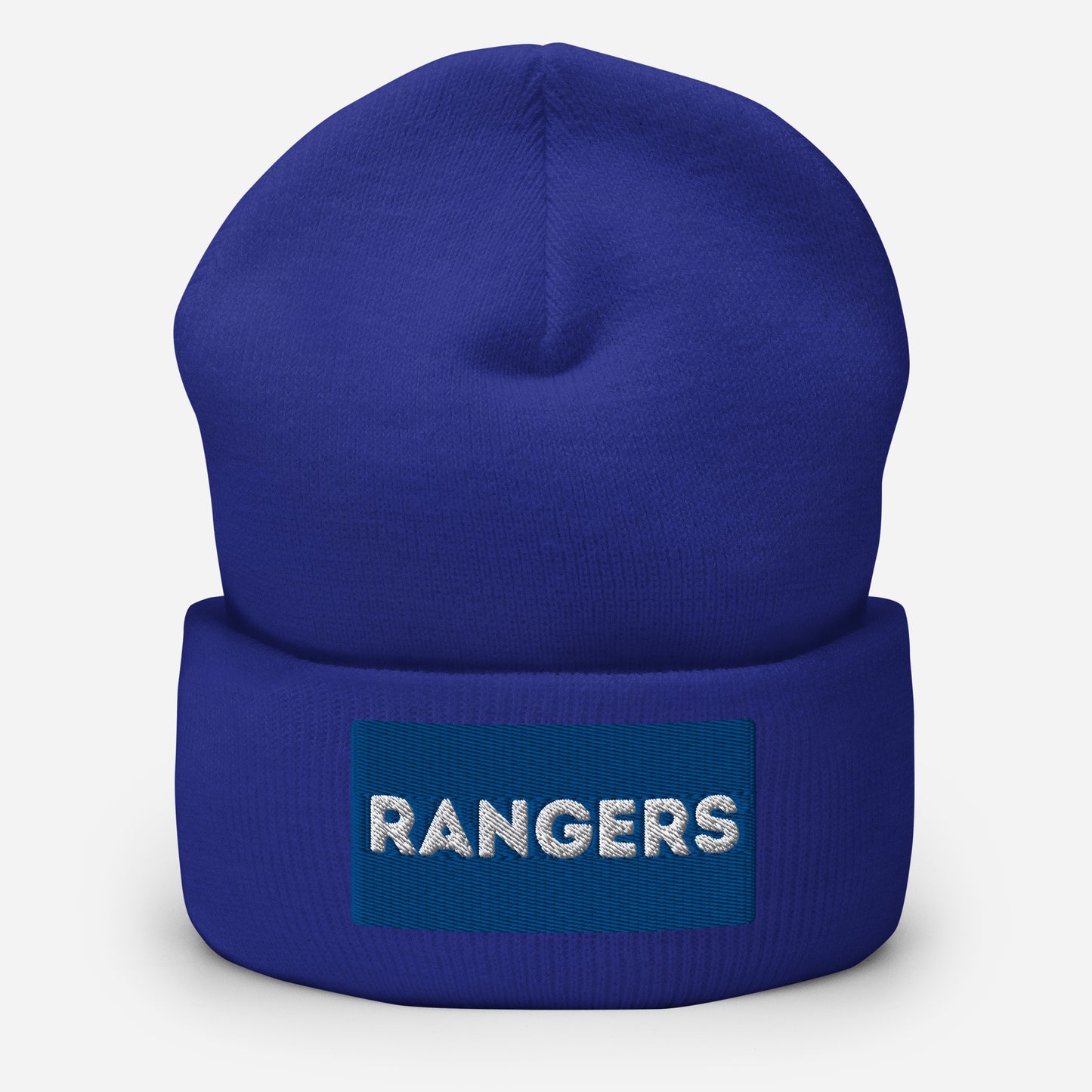 Rangers Cuffed Beanie Hat