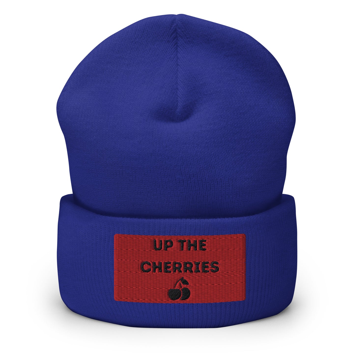 Up The Cherries Cuffed Beanie Hat