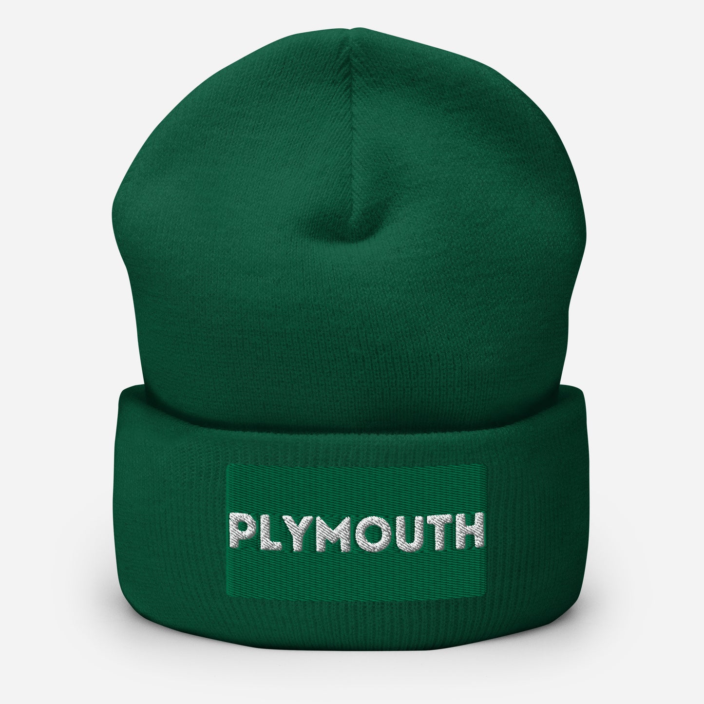 Plymouth Cuffed Beanie Hat