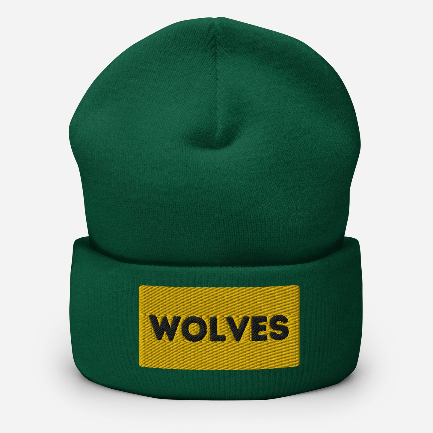 Wolves Cuffed Beanie Hat