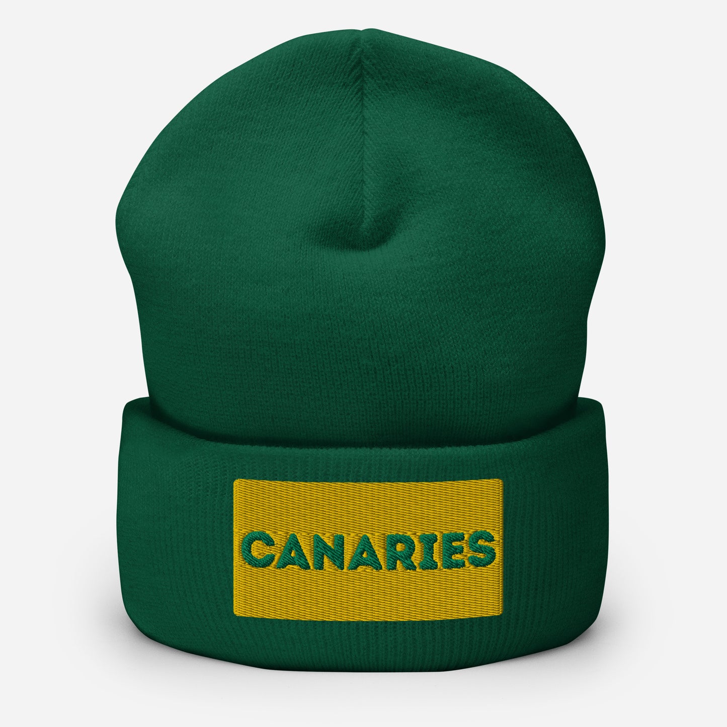 Canaries Cuffed Beanie Hat