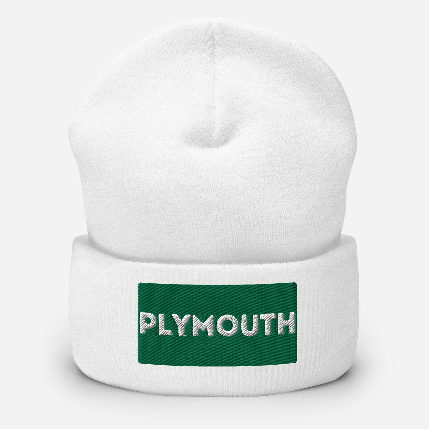 Plymouth Cuffed Beanie Hat