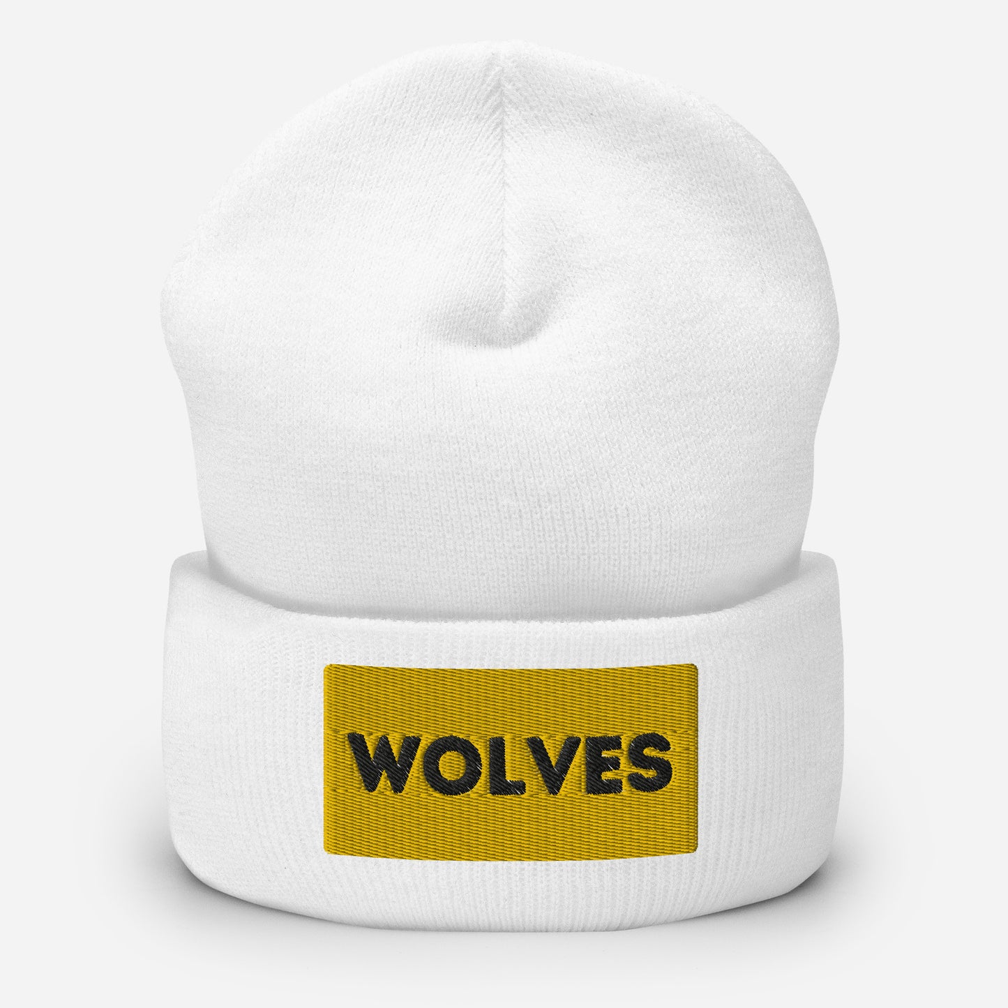 Wolves Cuffed Beanie Hat
