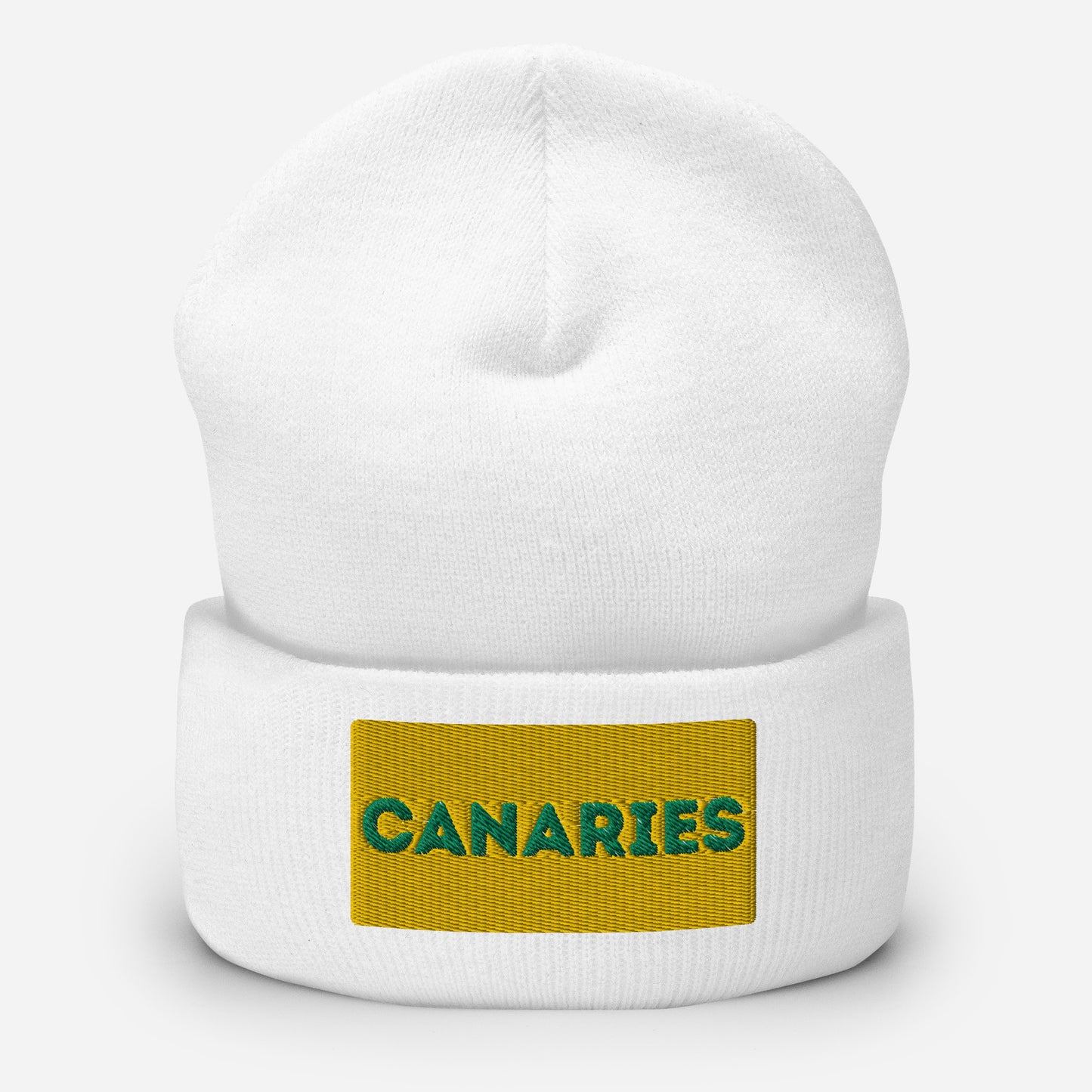 Canaries Cuffed Beanie Hat