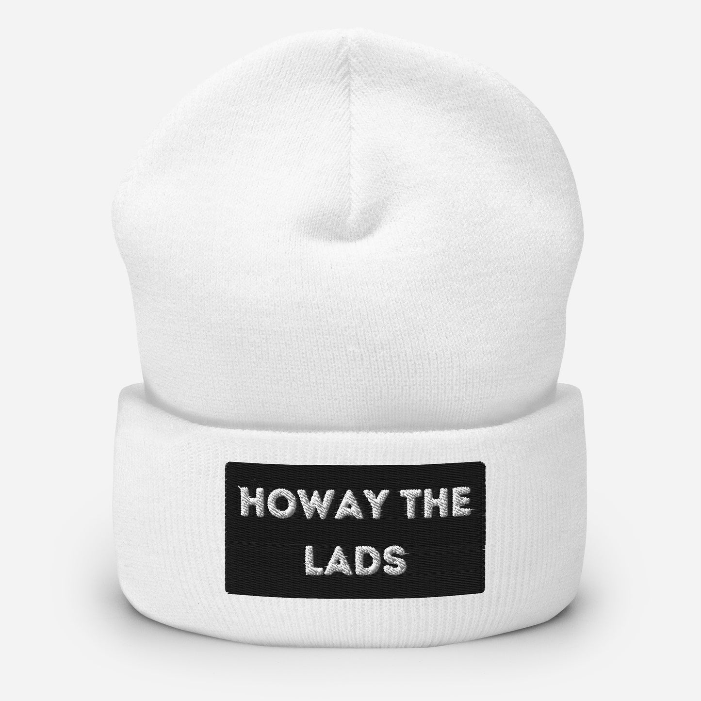 Howay The Lads Cuffed Beanie Hat