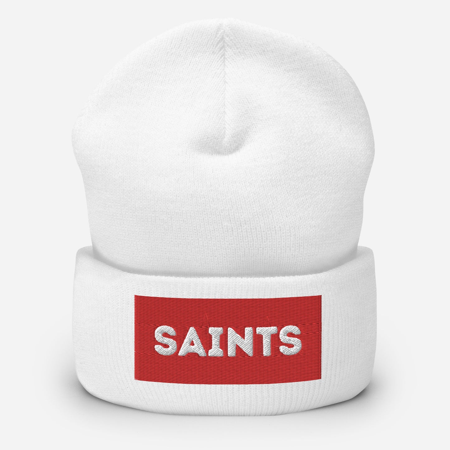 Saints Cuffed Beanie Hat