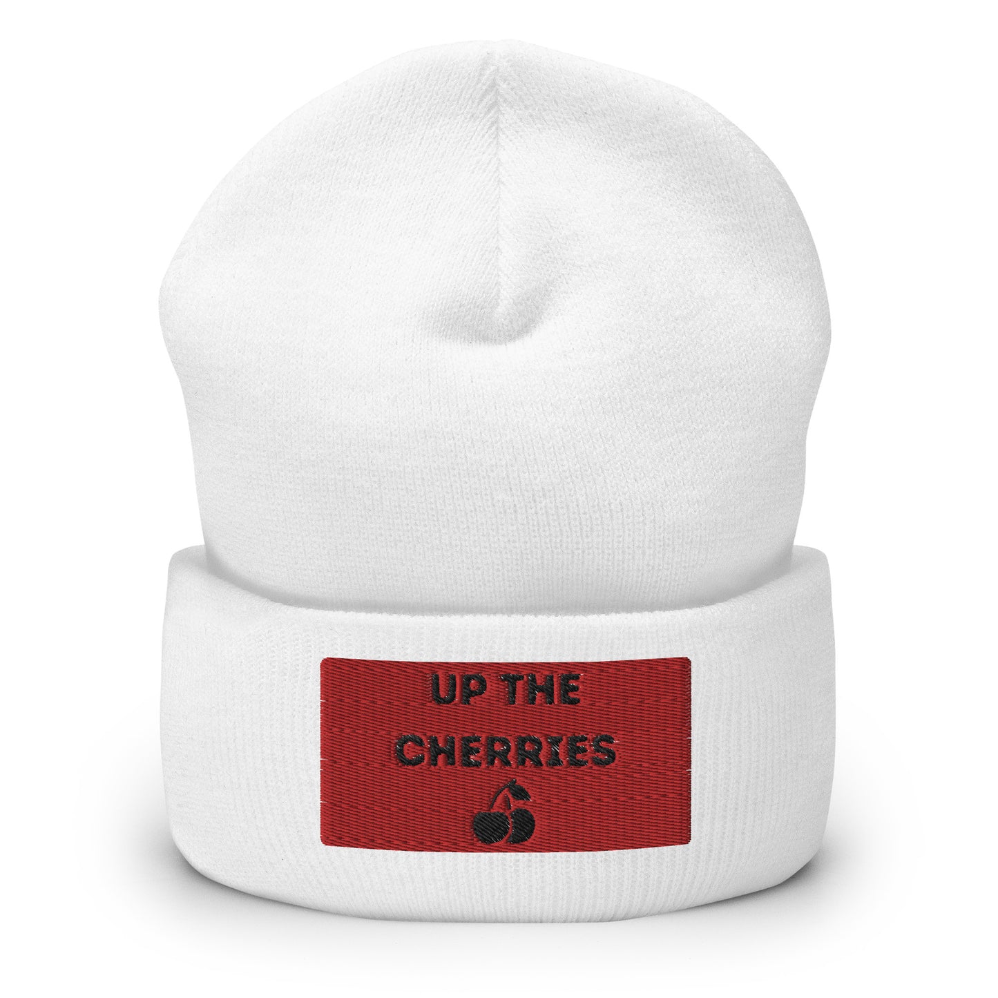 Up The Cherries Cuffed Beanie Hat