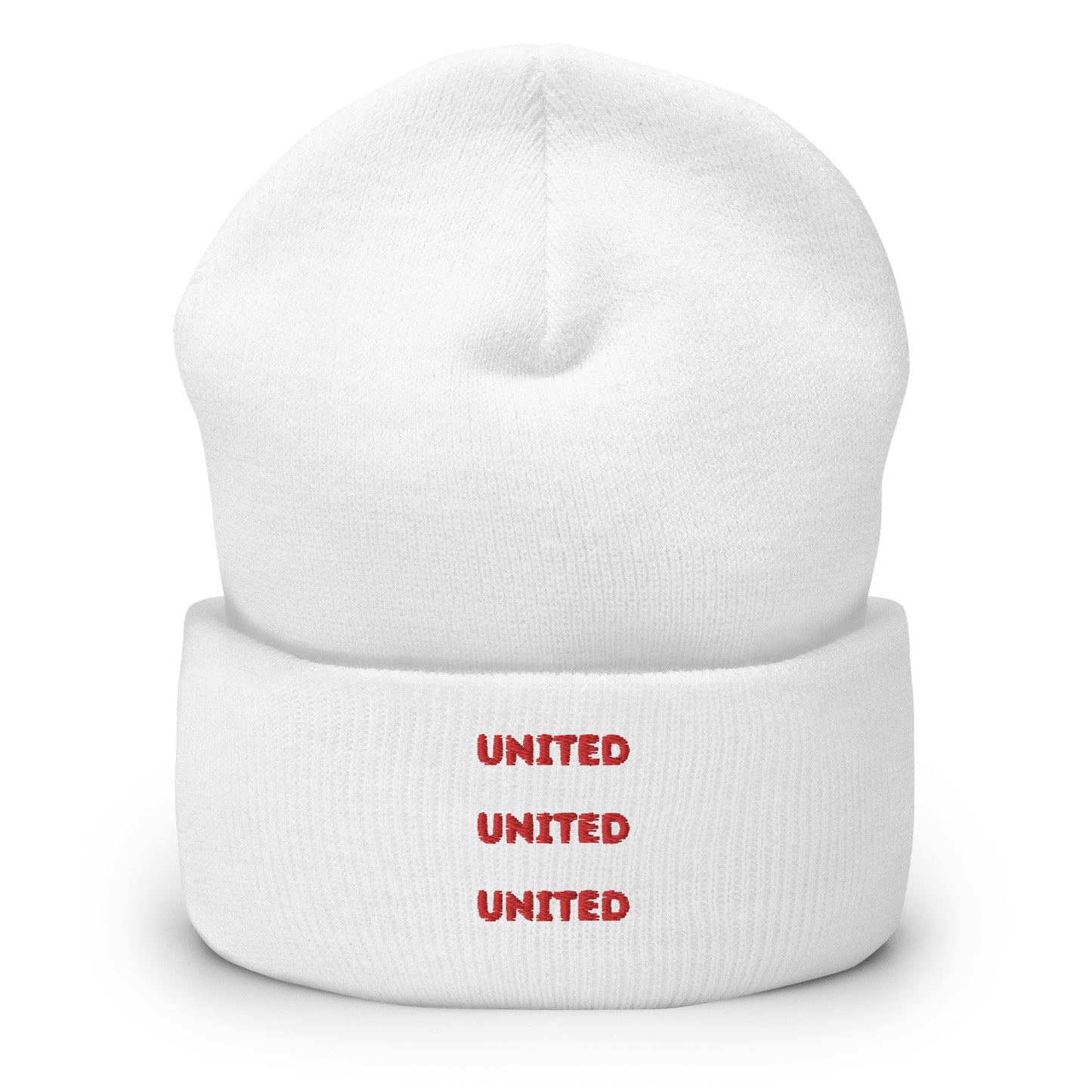 United United United Cuffed Beanie Hat