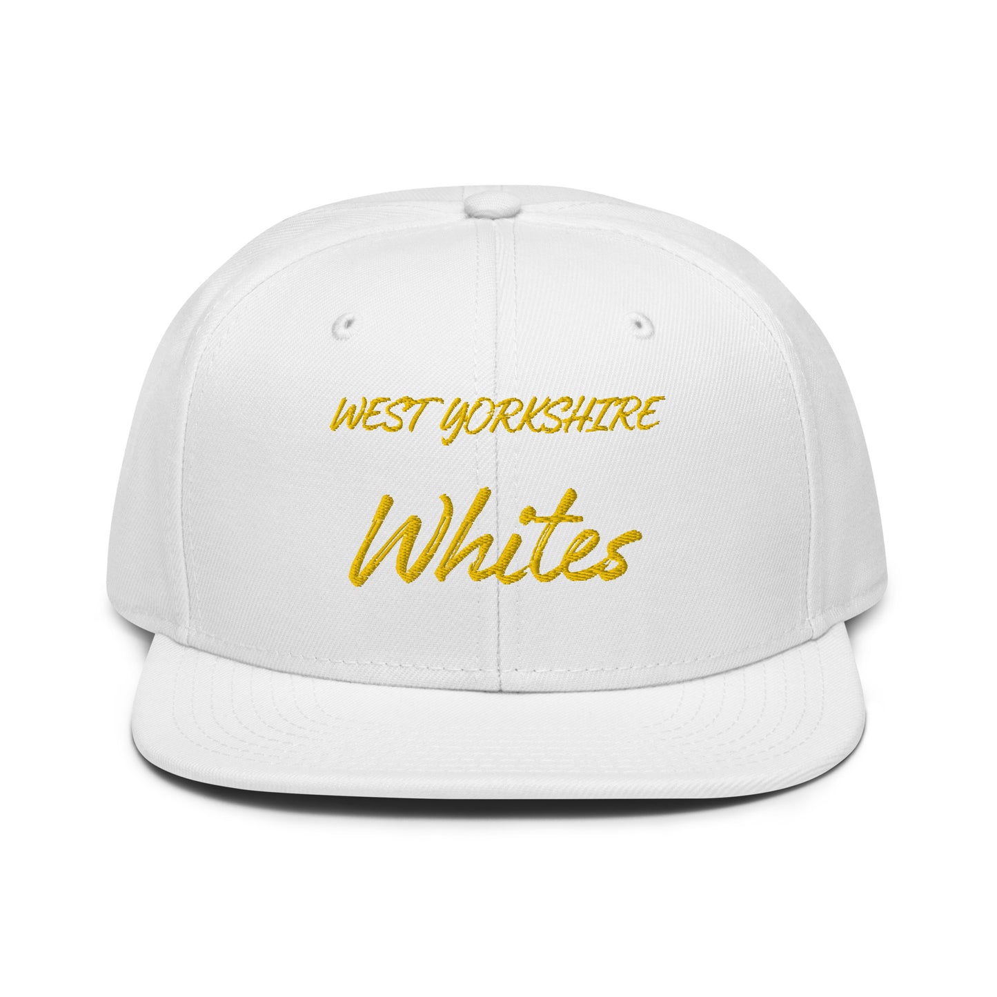 West Yorkshire Whites Snapback Hat