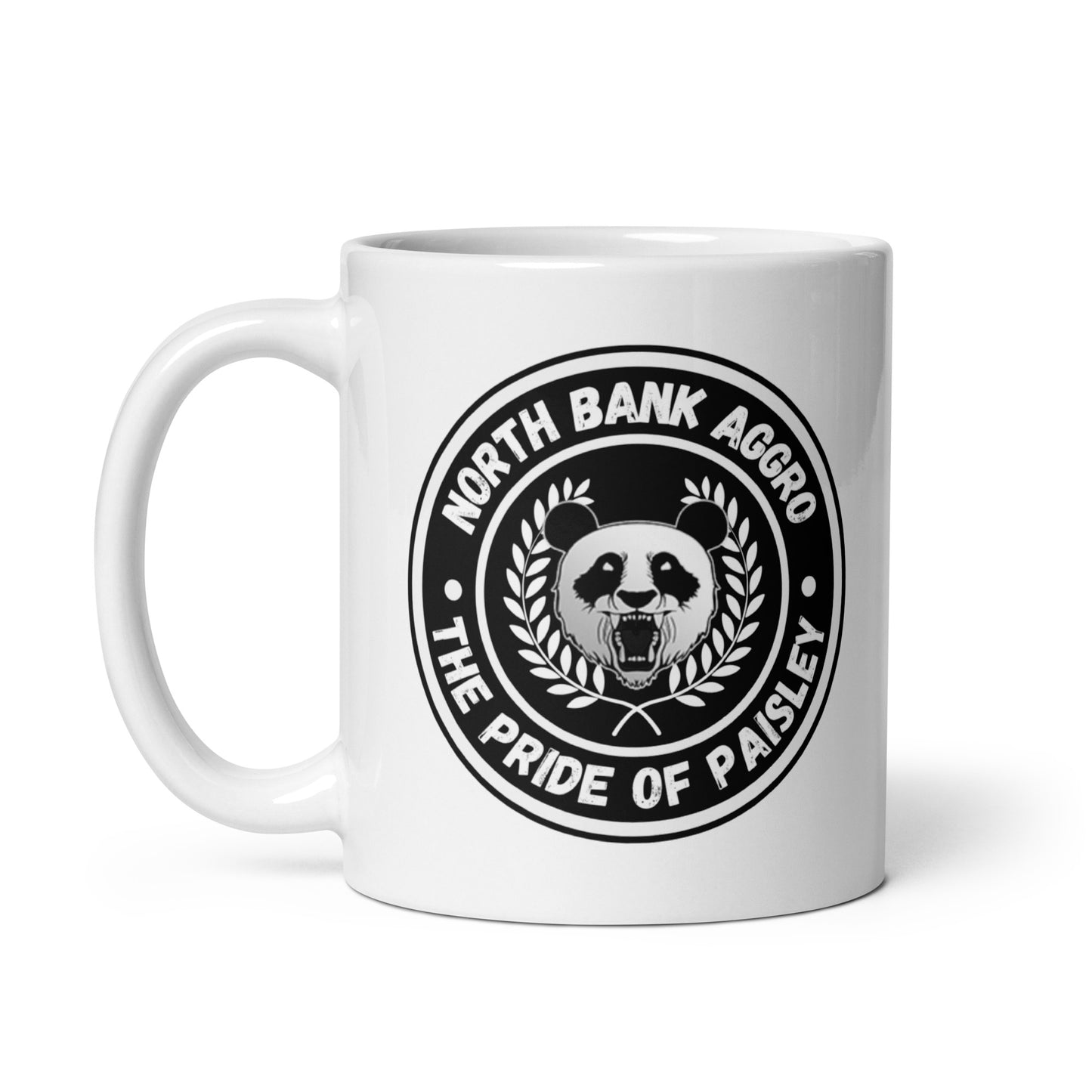 North Bank Aggro 11oz Glossy Mug