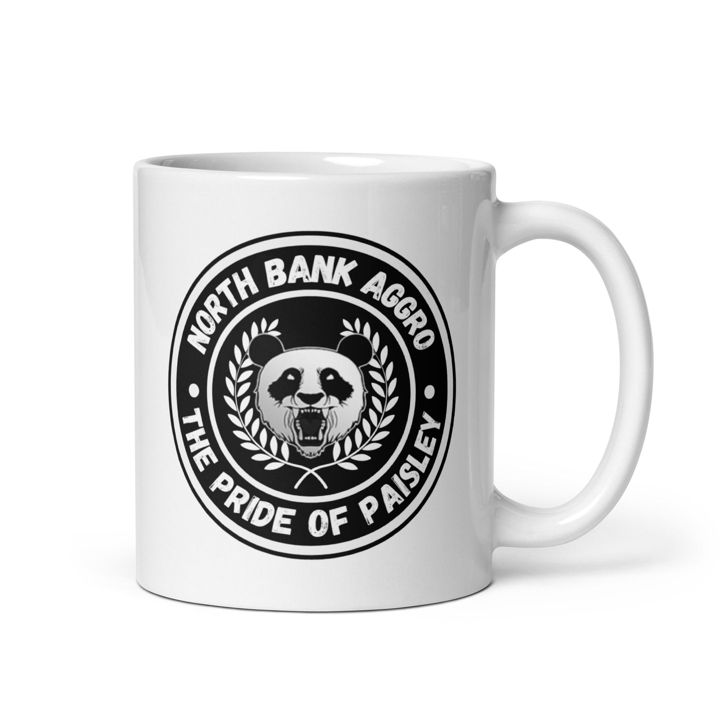 North Bank Aggro 11oz Glossy Mug