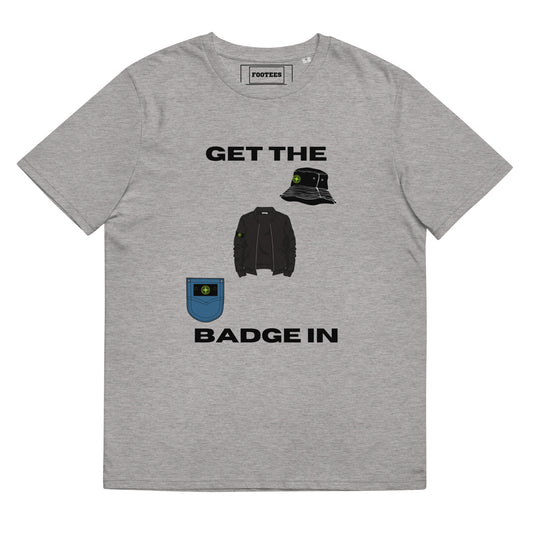 Get the badge in Tee