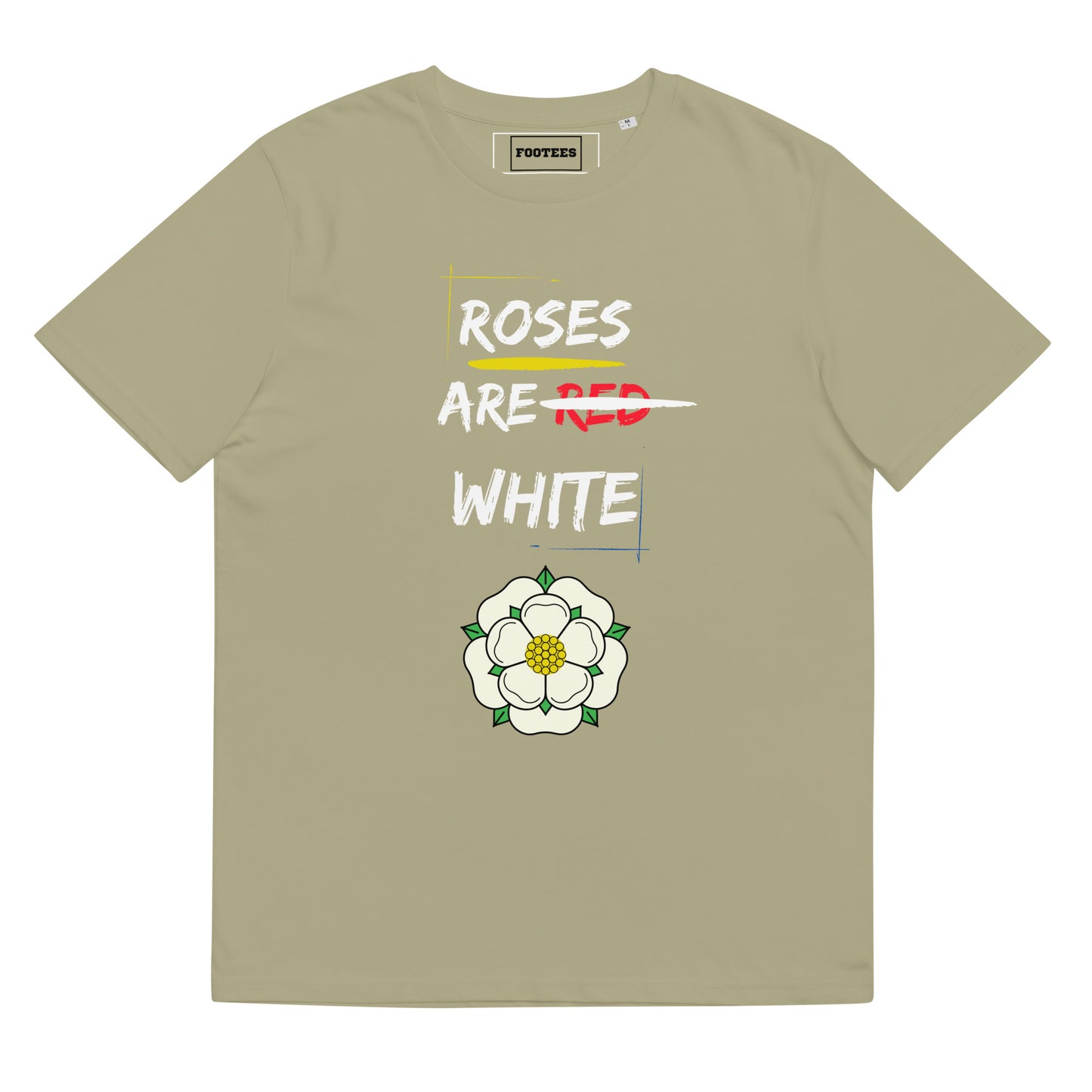 Roses are White Tee