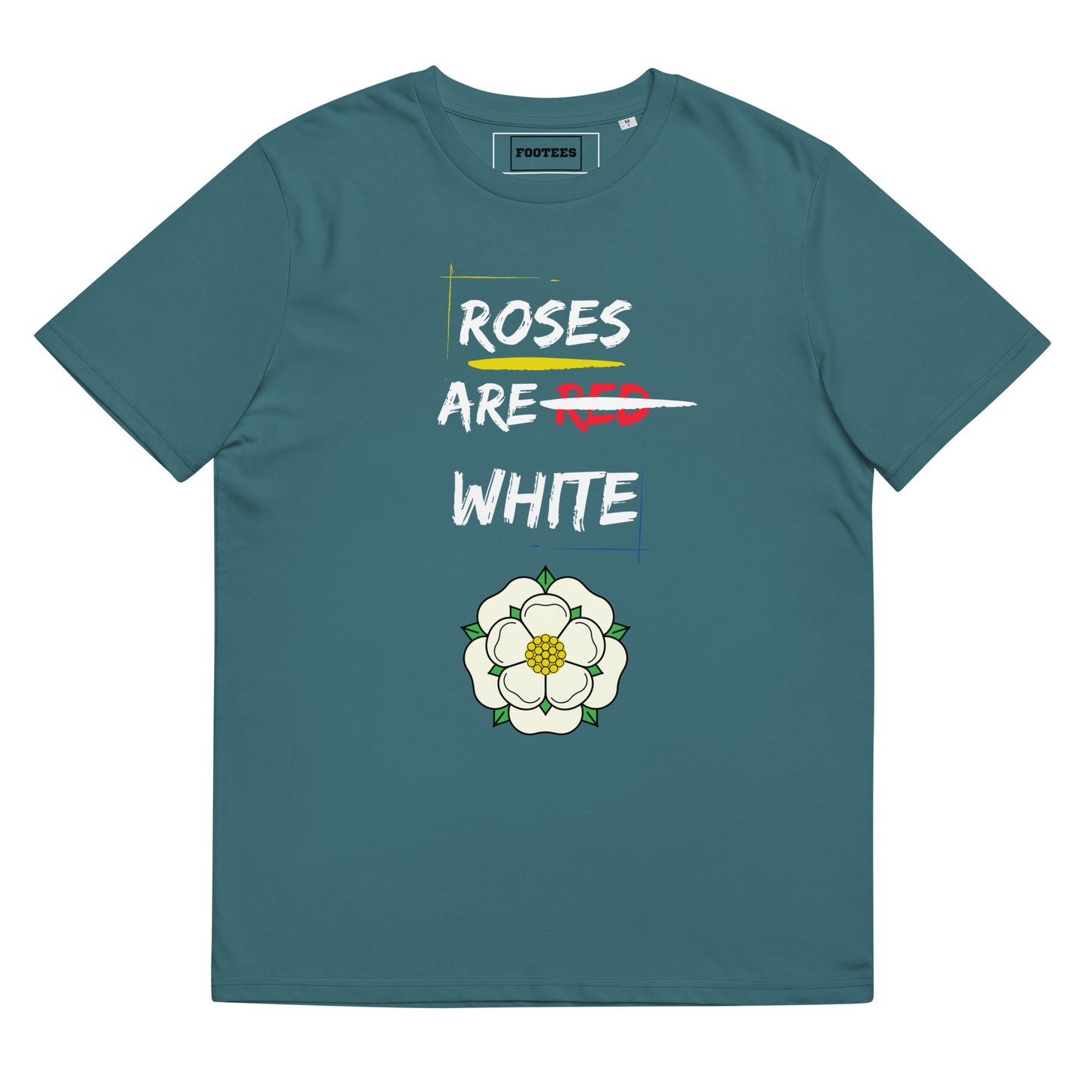Roses are White Tee
